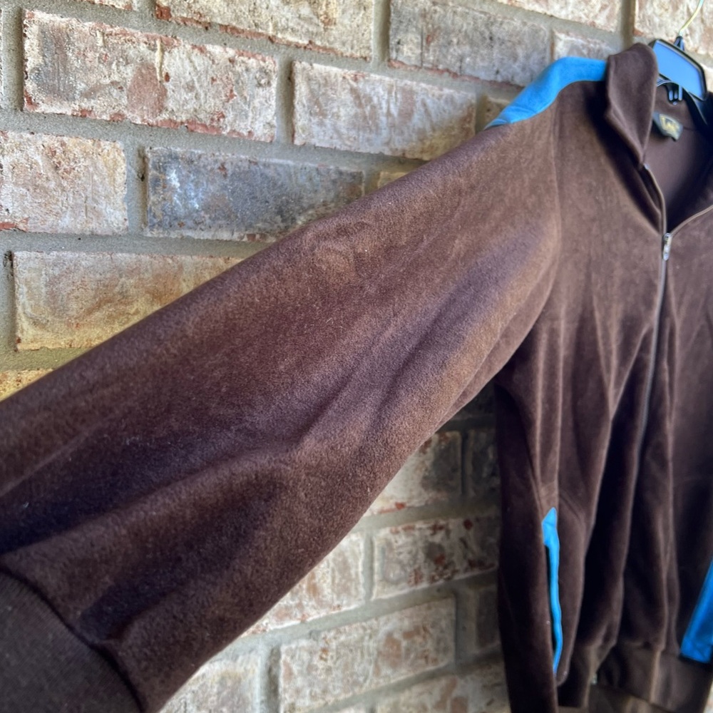 🍒💣 Vintage 80’s wrangler athletic fleece style jacket - Picture 5 of 9